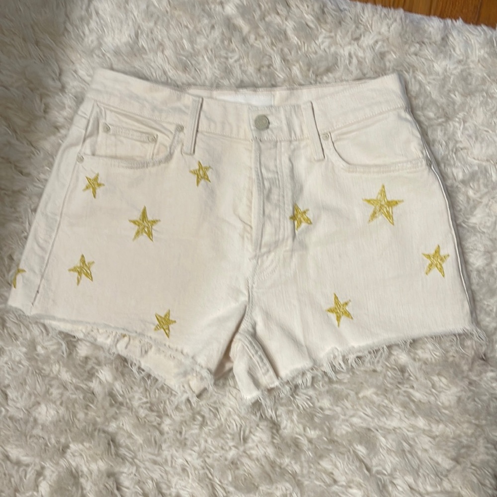 Denim shorts by MOTHER